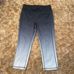 Joe Fresh Gray Ombre Leggings size M
